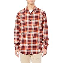 Amazon.co.jp: [Amazon Essentials] フランネルシャツ 長袖 メンズ